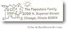 Label 3 - Choose House with Apple or Palm Tree or Apartment Building 