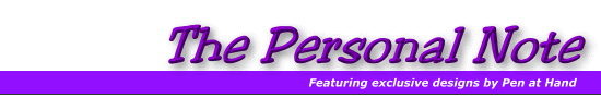 The Personal Note
