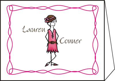 Large Retro Thankyou Cards
