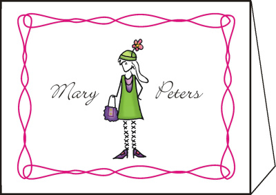 Large Retro Thankyou Cards