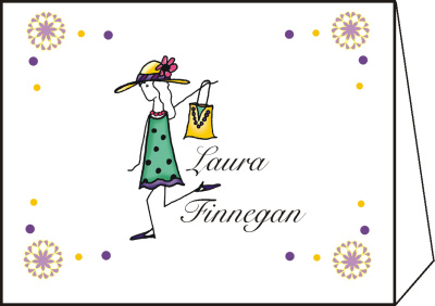 Large Retro Thankyou Cards
