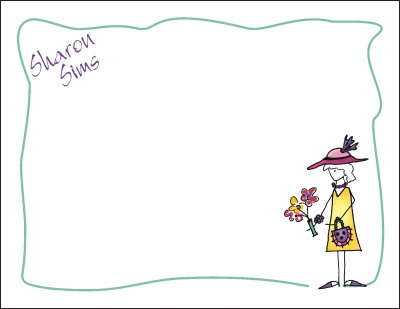 Large Retro Thankyou Cards