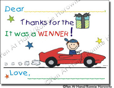 Fill In Thank You Cards