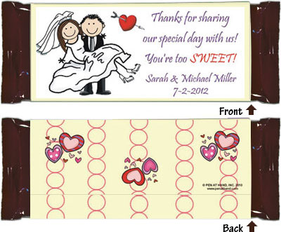 Personalized Candybar Wrappers