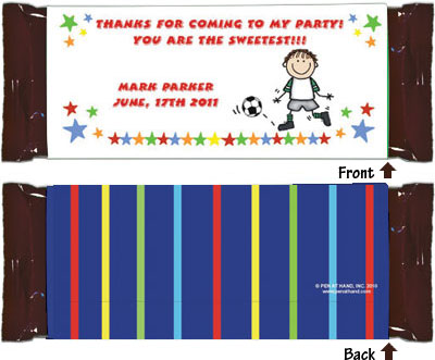 Personalized Candybar Wrappers