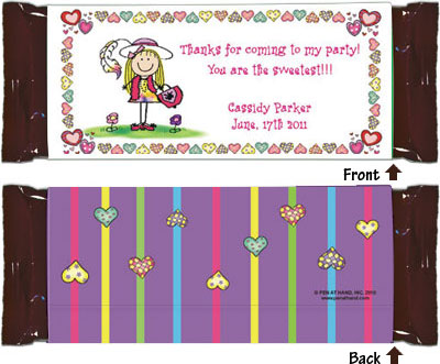 Personalized Candybar Wrappers