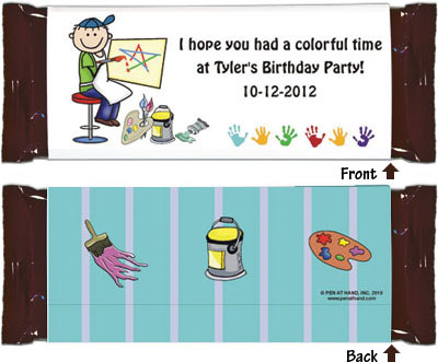 Personalized Candybar Wrappers