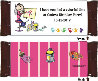 Personalized Candybar Wrappers
