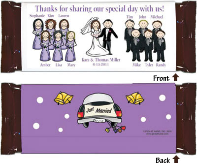 Personalized Candybar Wrappers